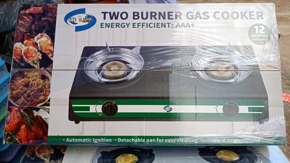 2 face Non stick gas burner