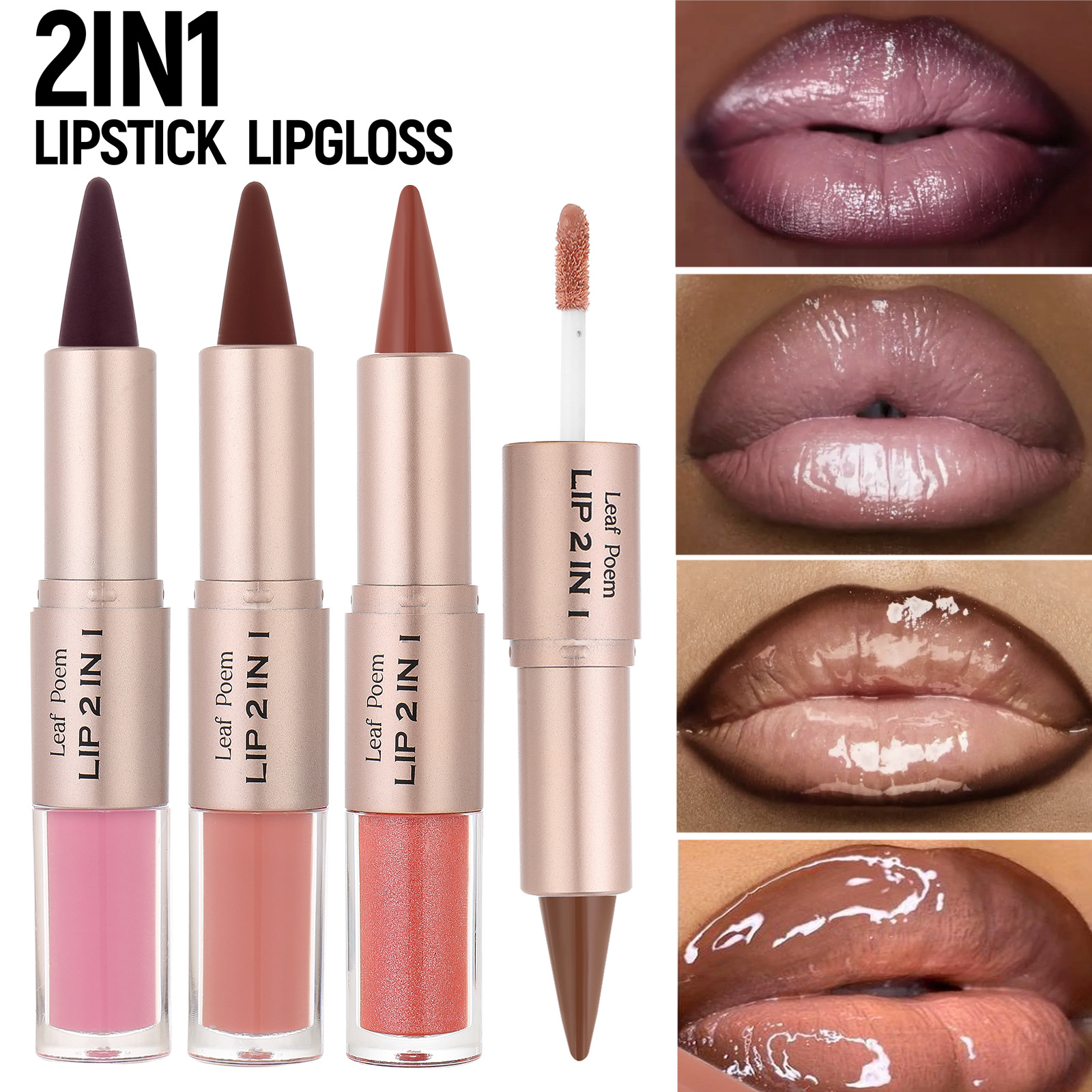 2in1 lipstick gloss